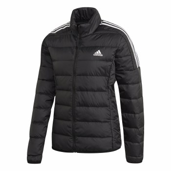 Adidas Essential Down Jacket (Black White) Small