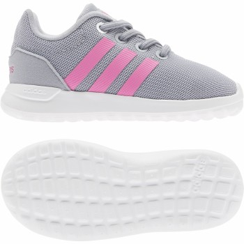 Adidas lite racer infant grey on sale