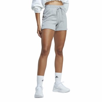 Adidas Essential Linear French Terry Shorts Grey Size Large