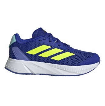 Adidas Duramo SL Kids Running Shoes Lucid Blue Lucid Lemon Flash Aqua Size 5.5