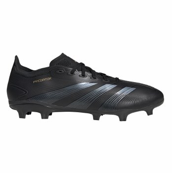 Adidas Predator League Firm Ground Football Boots Core Black Carbon Gold Metallic Size 6