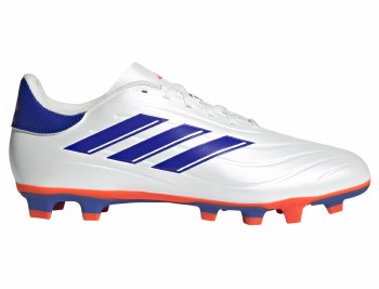 Adidas Copa Pure 2 Club Firm Ground Football Boots White Lucid Blue Solar Red Size 6