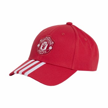 Adidas Manchester United 24/25 Baseball Cap Red White Adults
