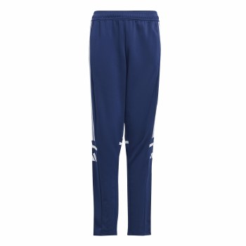 Adidas Squadra 25 Junior Training Pant Navy White Age 7-8
