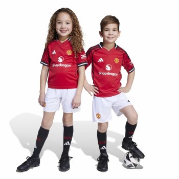 Adidas Manchester United 25/26 Home Mini Kit Kids Age 2-3