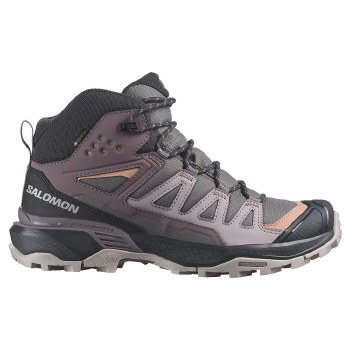 Salomon X Ultra 360 Mid GTX Women's Gore Tex Plum Phantom Size 6