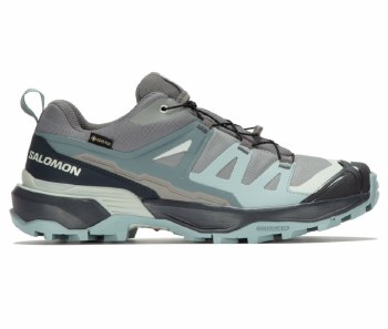 Salomon X Ultra 360 GTX Gore Tex Women's Hiking Shoes Sharkskin Trooper Arona Size 5
