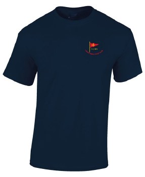 Lough Derg Yacht Club Tee Shirt Navy Size Small