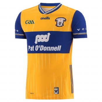 O'Neills Clare GAA Home Jersey 2025 Amber Royal Size XL