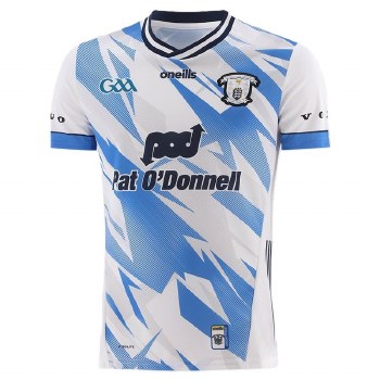 O'Neills Clare GAA Alternative Goalkeeper Jersey 2025 White Blue Age 11-12
