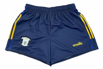 O'Neills Clare Mourne Keeper Shorts Navy Royal Amber Size 7-8