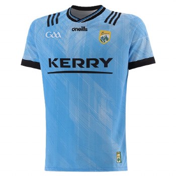 O'Neills Kerry GAA Alternative Keepers Jersey 2025 Sky Blue Size Medium