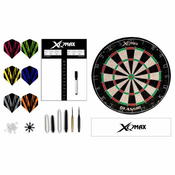 XQ Max Dartboard Starter Dart Set Deluxe 90 Piece