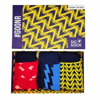 SicSock Arsenal Retro Shirt Socks Gift Box