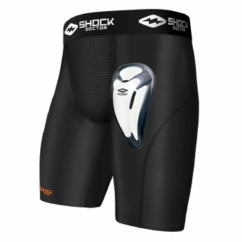 Shock Doctor Core Compression Short with Bio Flex Cup Size Medium