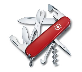 Victorinox Climber Swiss Army Pocket Knife Red