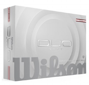 Wilson Duo Soft Golf Balls TRK360 White 12 Pack