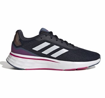 Adidas Start Your Run  Women's Running Shoes (Legend Ink Cloud White Magenta) Size 4