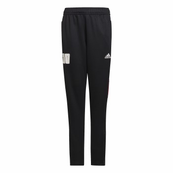 Adidas Messi Tracksuit Junior Pants (Black Red White) Age 11-12