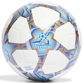 Adidas UEFA Champions League Training Football White Silver Cyan Size 5