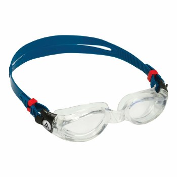 Aqua Sphere Kaiman Goggles Navy Clear Clear Adults