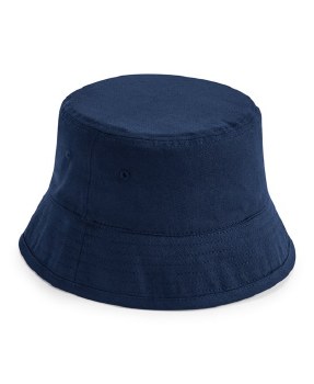 Beechfield Organic Bucket Hat Navy Size Large - XL