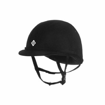 Charles Owen YR8 Riding Helmet (Black) 60 (7 3/8)