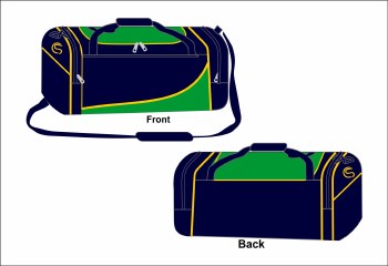 CS Team Holdall Medium Navy Green Amber