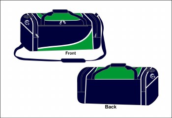 CS Team Holdall Medium Navy Green White