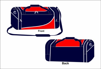 CS Team Holdall Medium Navy Red White