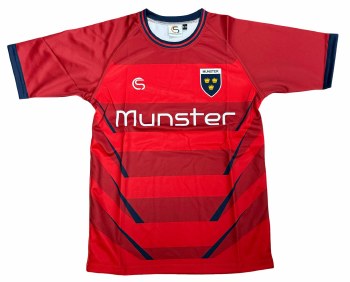 CS Munster Rugby Supporters Jersey Red Age 9-10