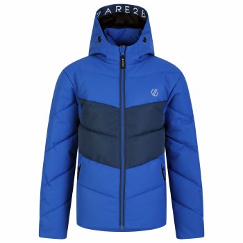 Dare2b Kid's Jolly Puffer Jacket Olympic Blue Denim Age 9-10