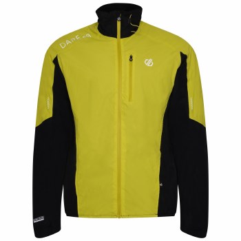 Dare2b Mediate II Men's Cycling Jacket Neon Spring Black Size Small