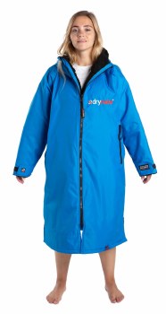 Dryrobe Advanced long Sleeve  Adults (Cobalt Blue Black) Large