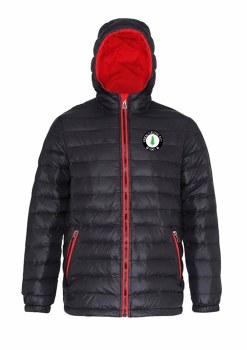 2786 Fern Celtic Padded Jacket (Black Red) XS