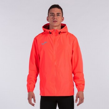 Joma Elite VIII Men's Running Jacket (Flour Orange) Size Medium