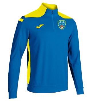 Joma Moneypoint AFC Half Zip (Royal Yellow) 6