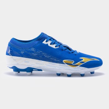 Joma Supercopa 2104 Firm Ground/Multi Ground (Royal White) 8