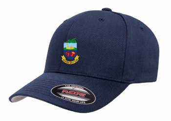 Flexfit Kilrush Golf Club Peaked Hat (Navy) Small - Medium