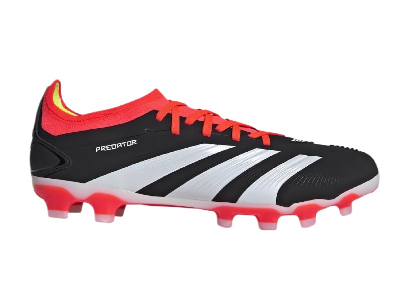 Adidas Predator Pro Multi Ground Football Boots Core Black White Solar Red Size 11 Central Sports