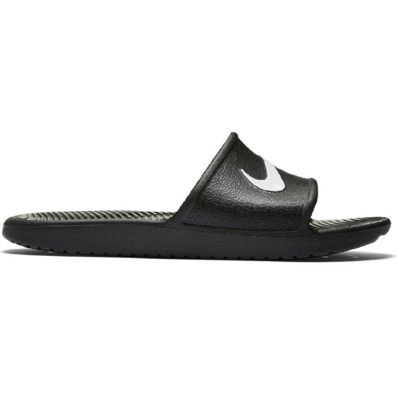 Nike Kawa Shower Slide (Black White) 11 