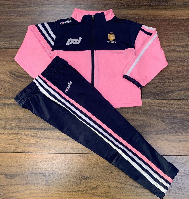 pink polo tracksuit