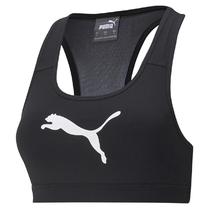 Puma 4Keeps Sports Bra (Black White) XS - Central Sports