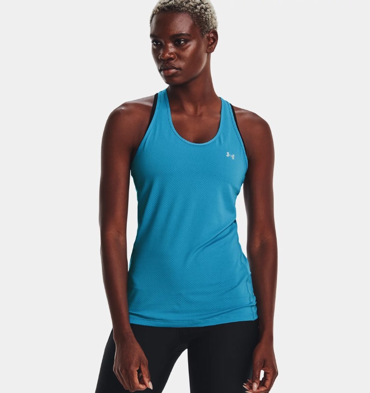 Under Armour Women's HeatGear Racer Tank : : Clothing, Shoes &  Accessories