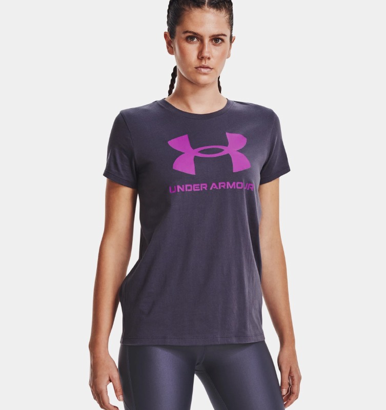 Under Armour Sportstyle Graphic Short Sleeve Women's Tee (Tempered