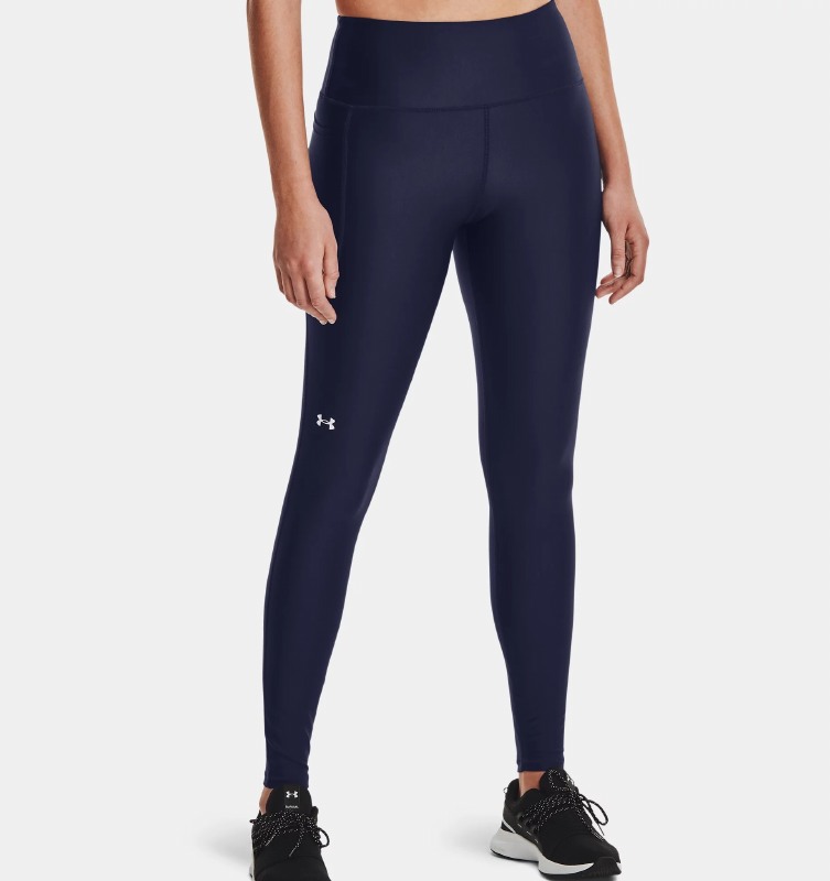 Under Armour HeatGear® Hi Rise Full Lenght Leggings (Navy) Size Small -  Central Sports