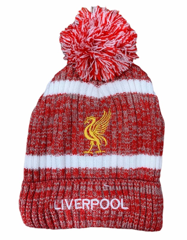 liverpool fc mens bobble hat