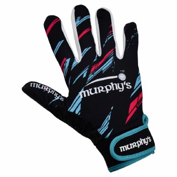 Murphy's Gaelic Gloves (Black Blue Pink) Age 8