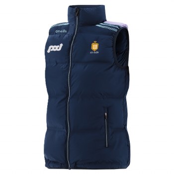 O'Neills Clare GAA Dynamo Padded Gilet Navy Purple Mint Age 5-6