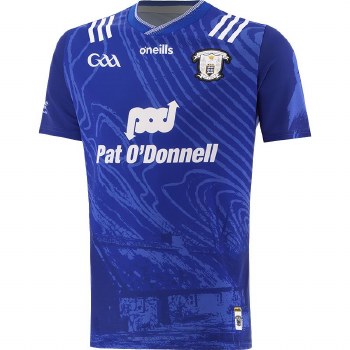 O'Neills Clare GAA Commemoration Jersey 2024 Royal Shadow White Age 3-4